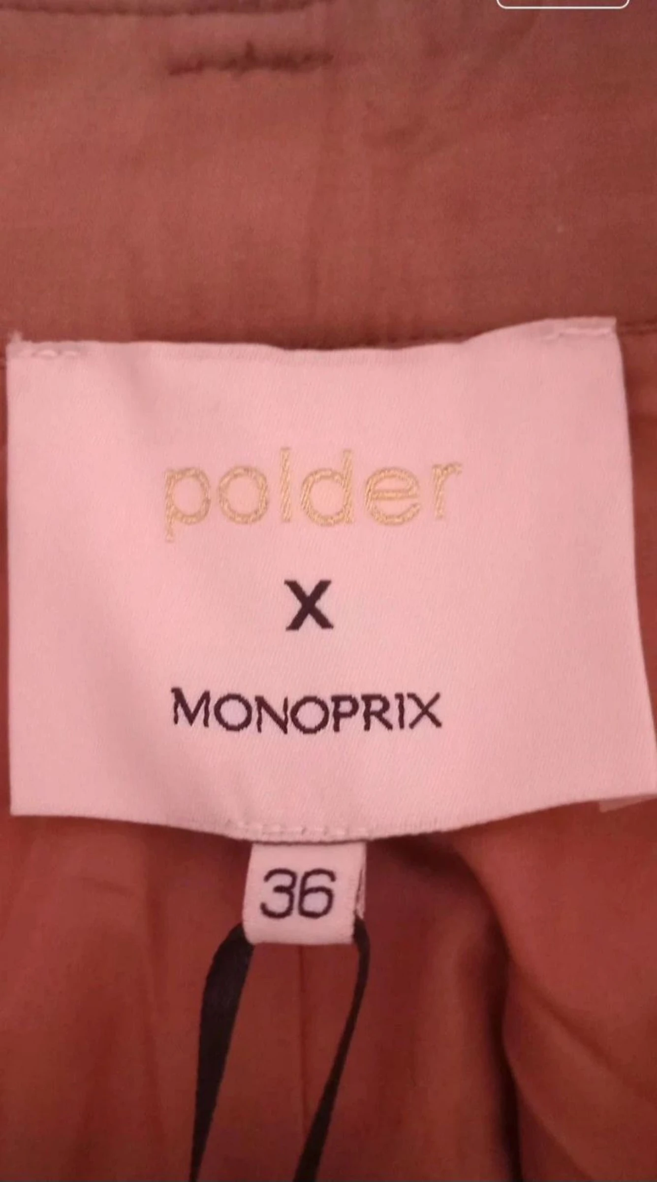 Polder Monoprix- Calça lã-Tamanho 36-Novo com etiqueta – photo 8